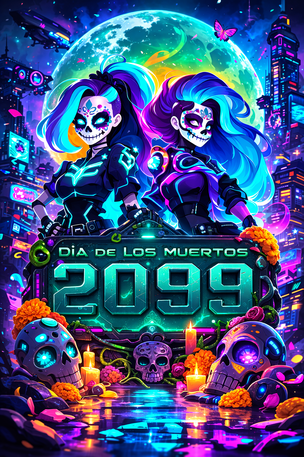 DIA DE LOS MUERTOS 2099