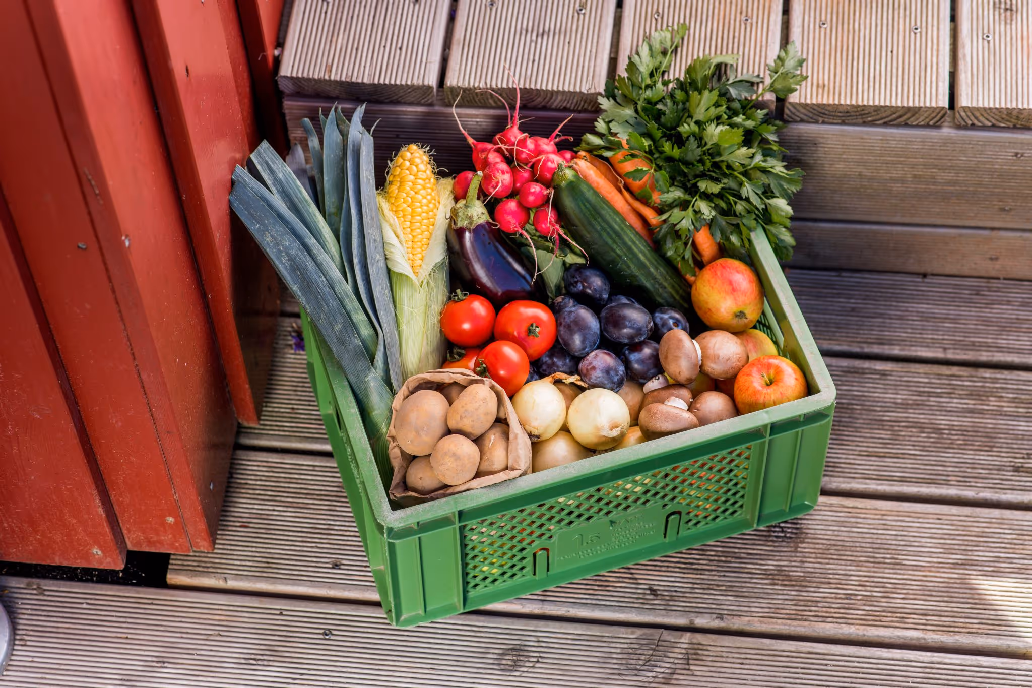 Die rollende Gemüsekiste - regionales Obst und Gemüse in Bio-Qualität nach Hause geliefert