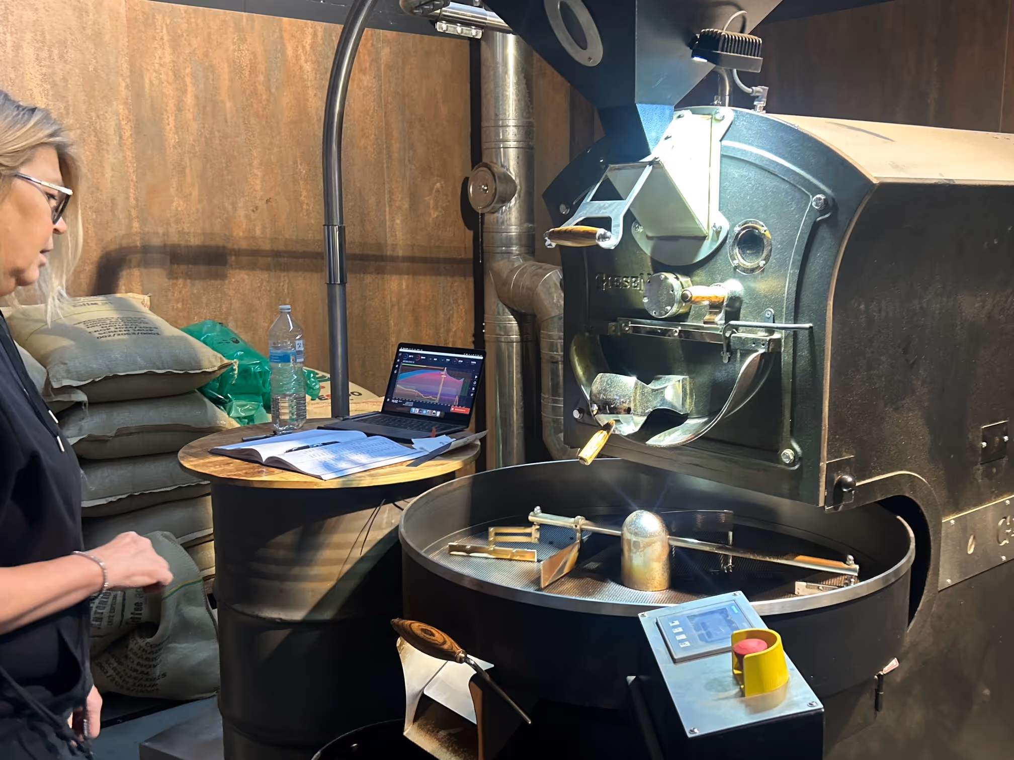 Kaffee-Röstmaschine