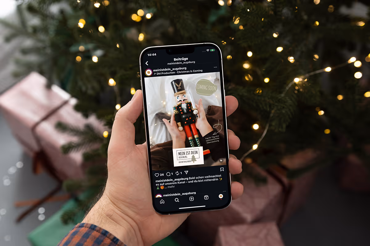 Winter Highlight – Der Adventskalender von Mein ist Dein Augsburg auf Instagram