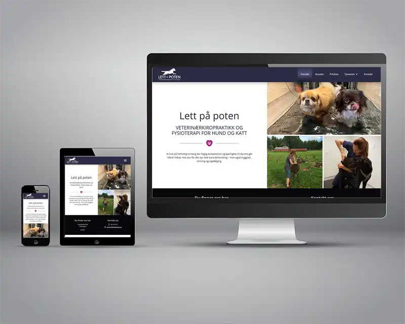 Lett på poten veterinærkiropraktikk og fysioterapi for hund og katt