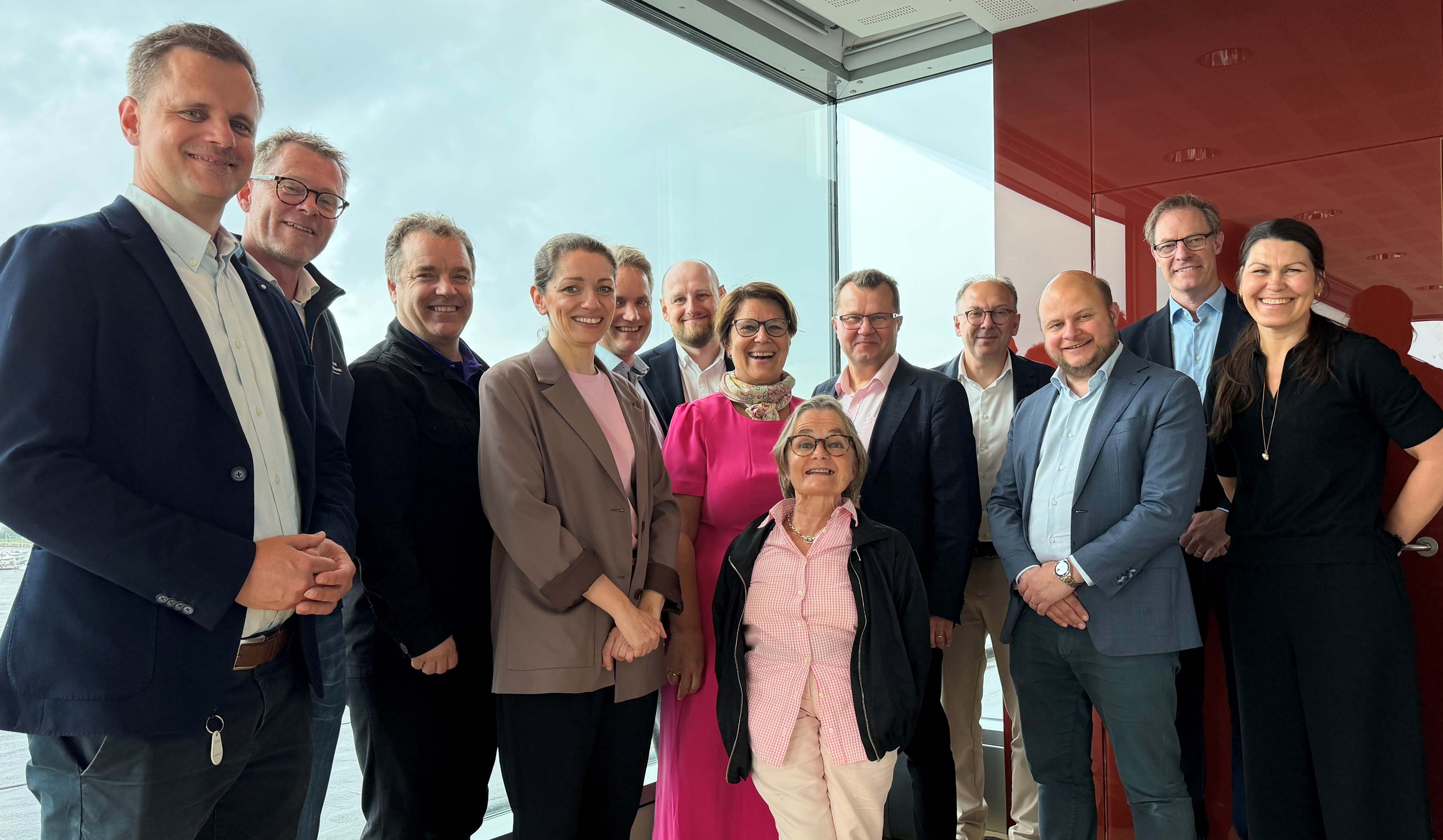 Representanter fra de nordiske eiendomsorganisasjonene på samling i Oslo i regi av Norsk Eiendom. 
