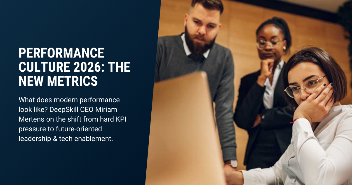 Modern work environment in which a team works together on a digital strategy and bridges the gap between technology and personnel development.