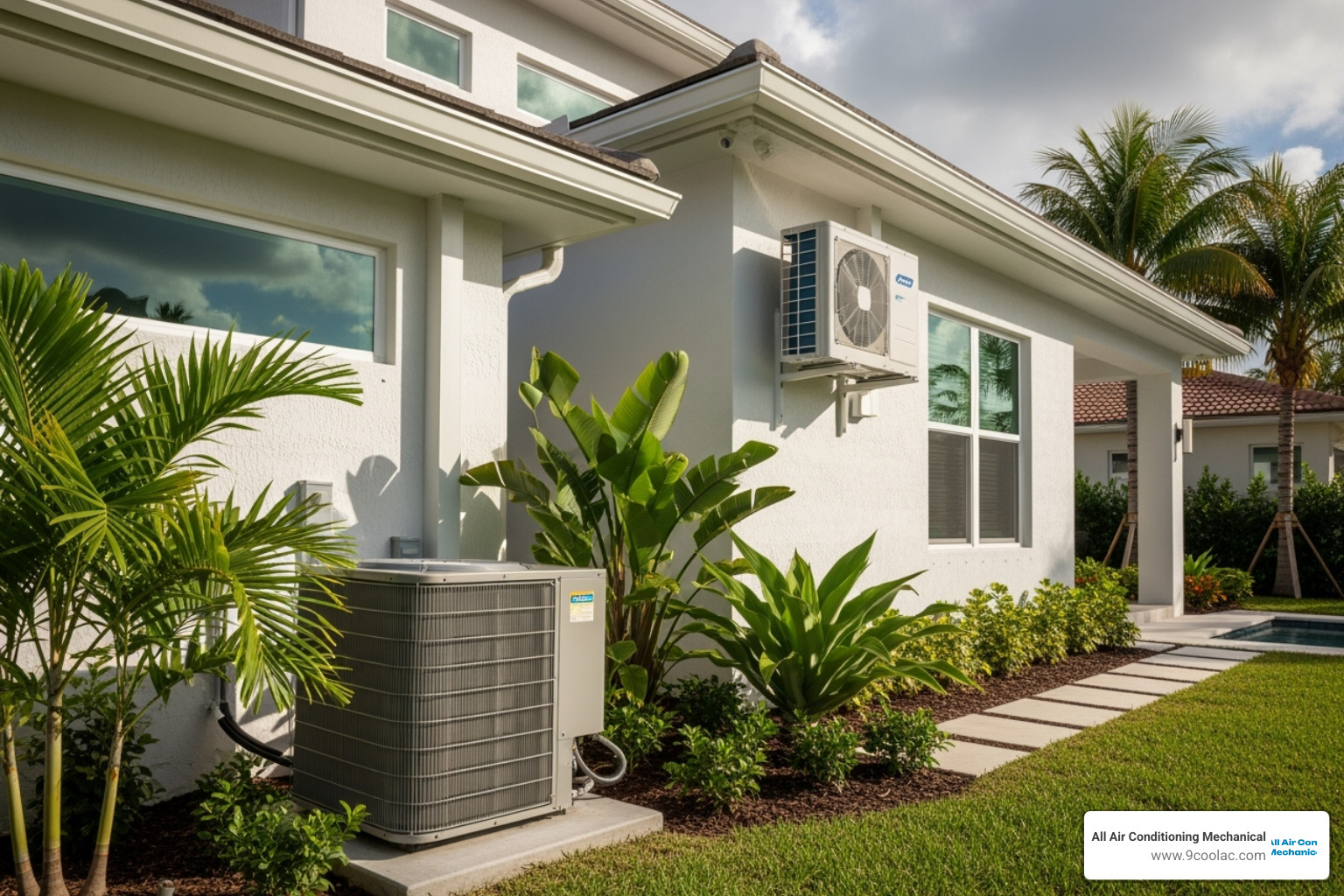 different AC units (central, ductless) suitable for Doral architecture - ac installation doral