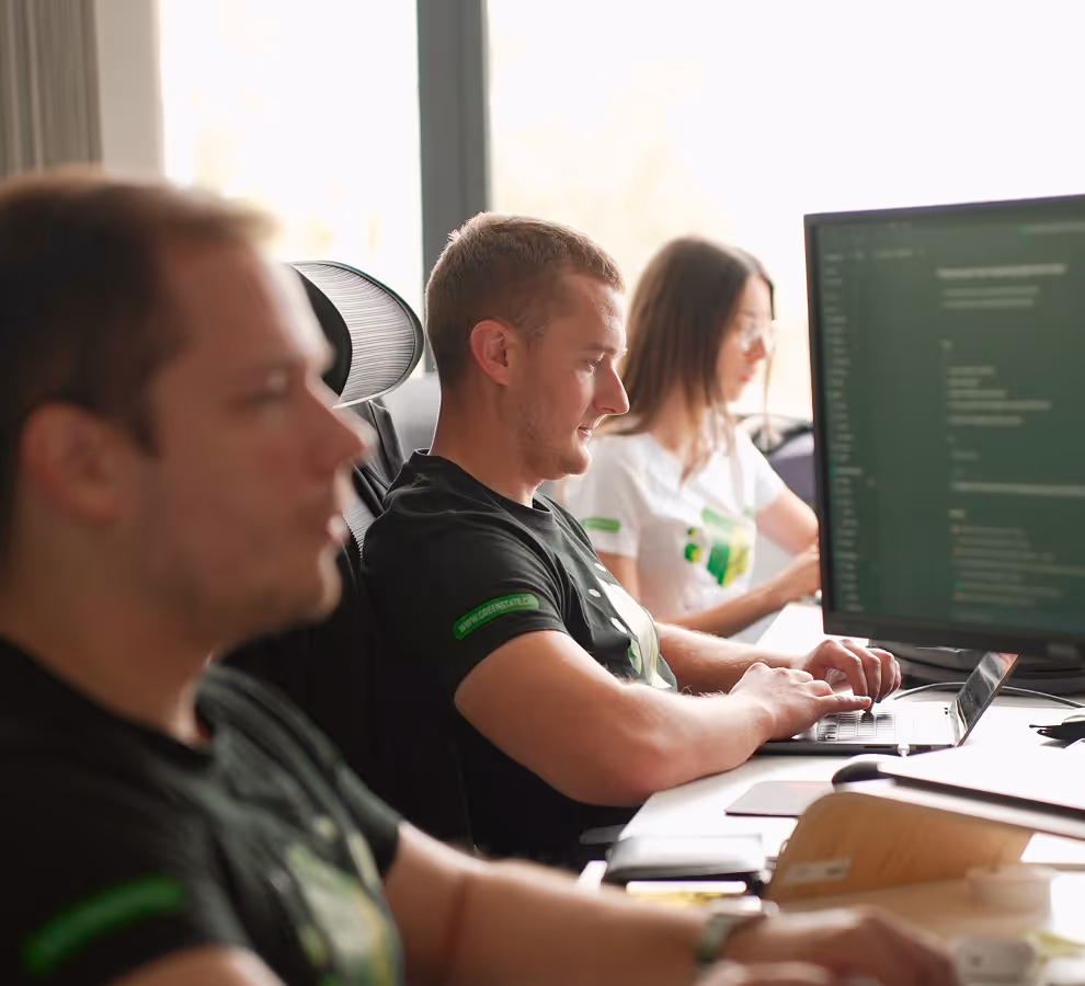 Working on a software