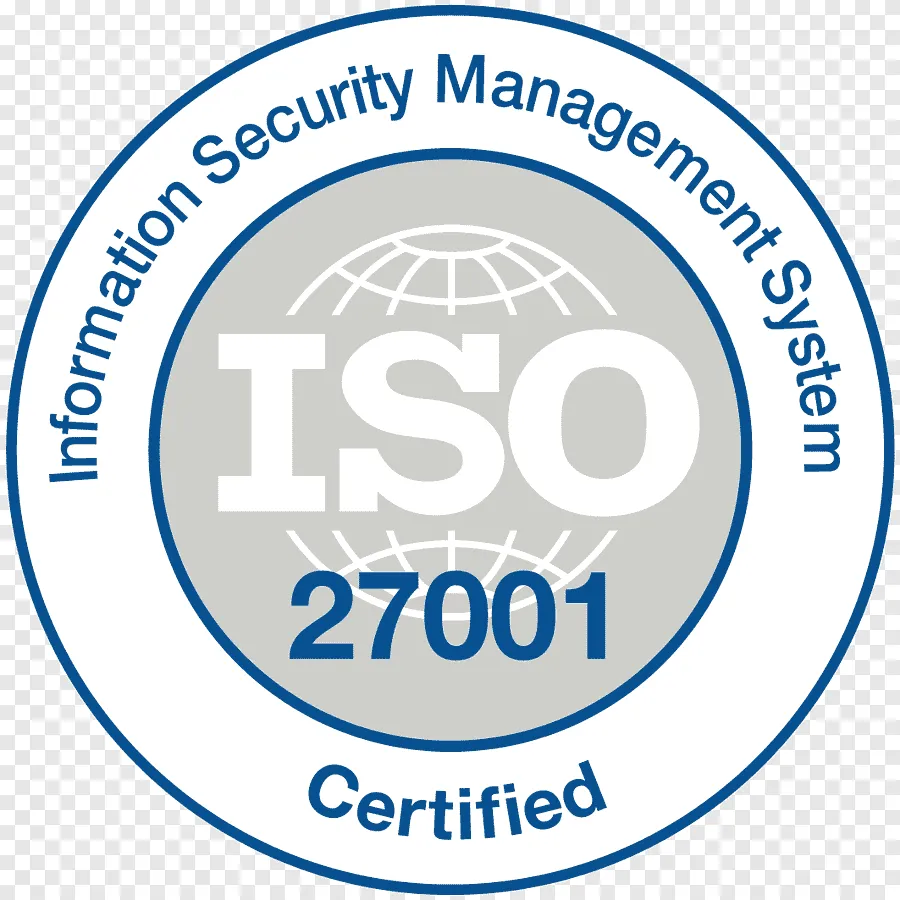 ISO/IEC 27001:2022 certified by UKAS-accredited body. 