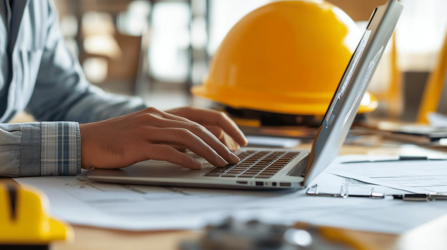 A high-tech laboratory environment featuring a specialist in advanced robotic systems, dressed in protective equipment, interacting with intricate machinery, symbolizing innovation, precision, and digital transformation in business processes.