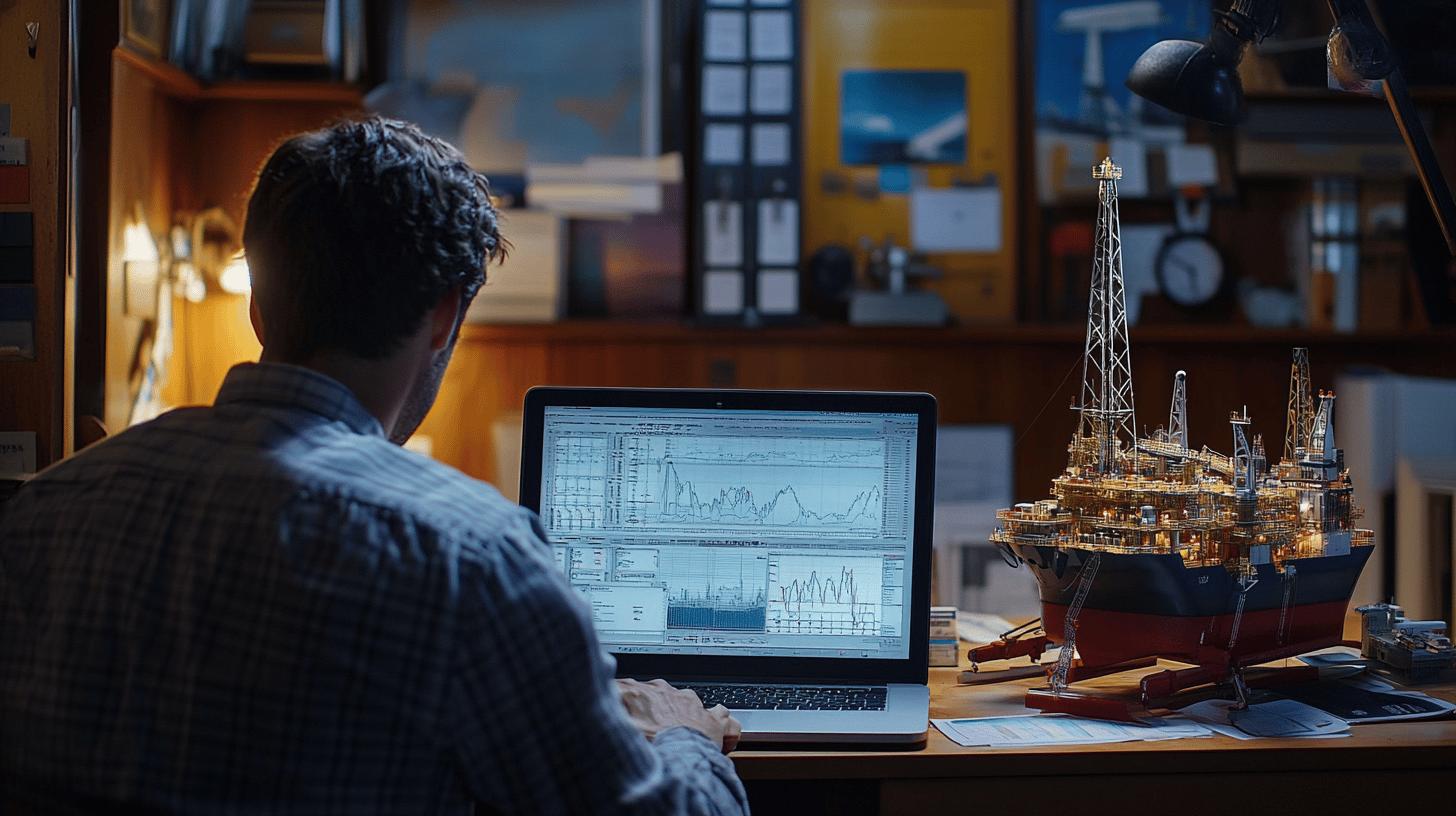 Team collaborating in a modern office, analyzing data on multiple monitors, emphasizing efficiency, digital transformation, and business process optimization. Perfect for showcasing Q-Hub's innovative software solutions and workflow streamlining expertise.