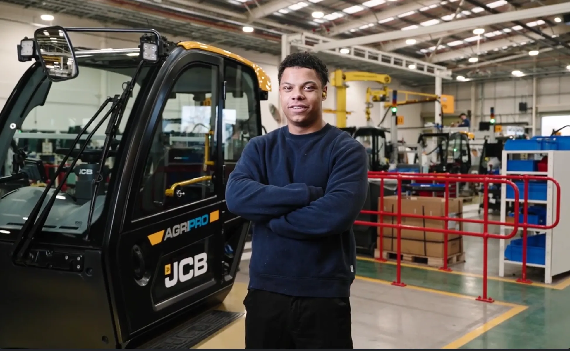 Still image from a completed corporate video project