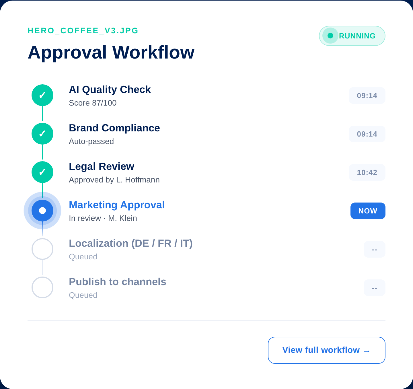 AI Quality Check UI