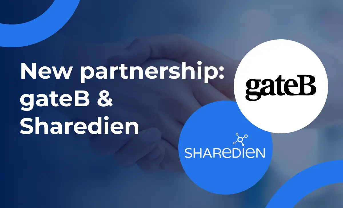 New partnership gateB and Sharedien