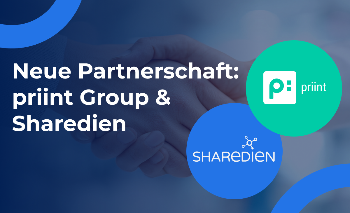 Sharedien und priint Group verbinden Content Value Chain mit Publishing-Automation