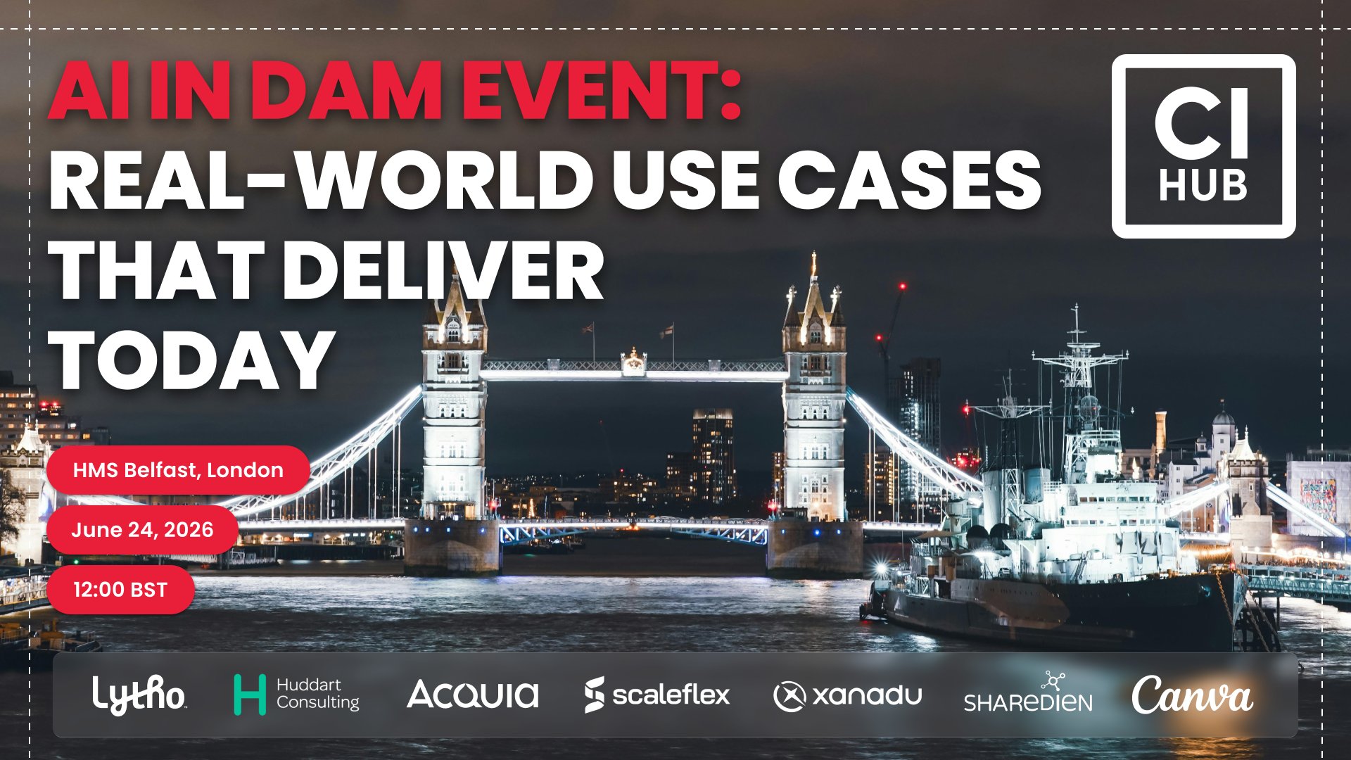 CI Hub Event: AI in DAM