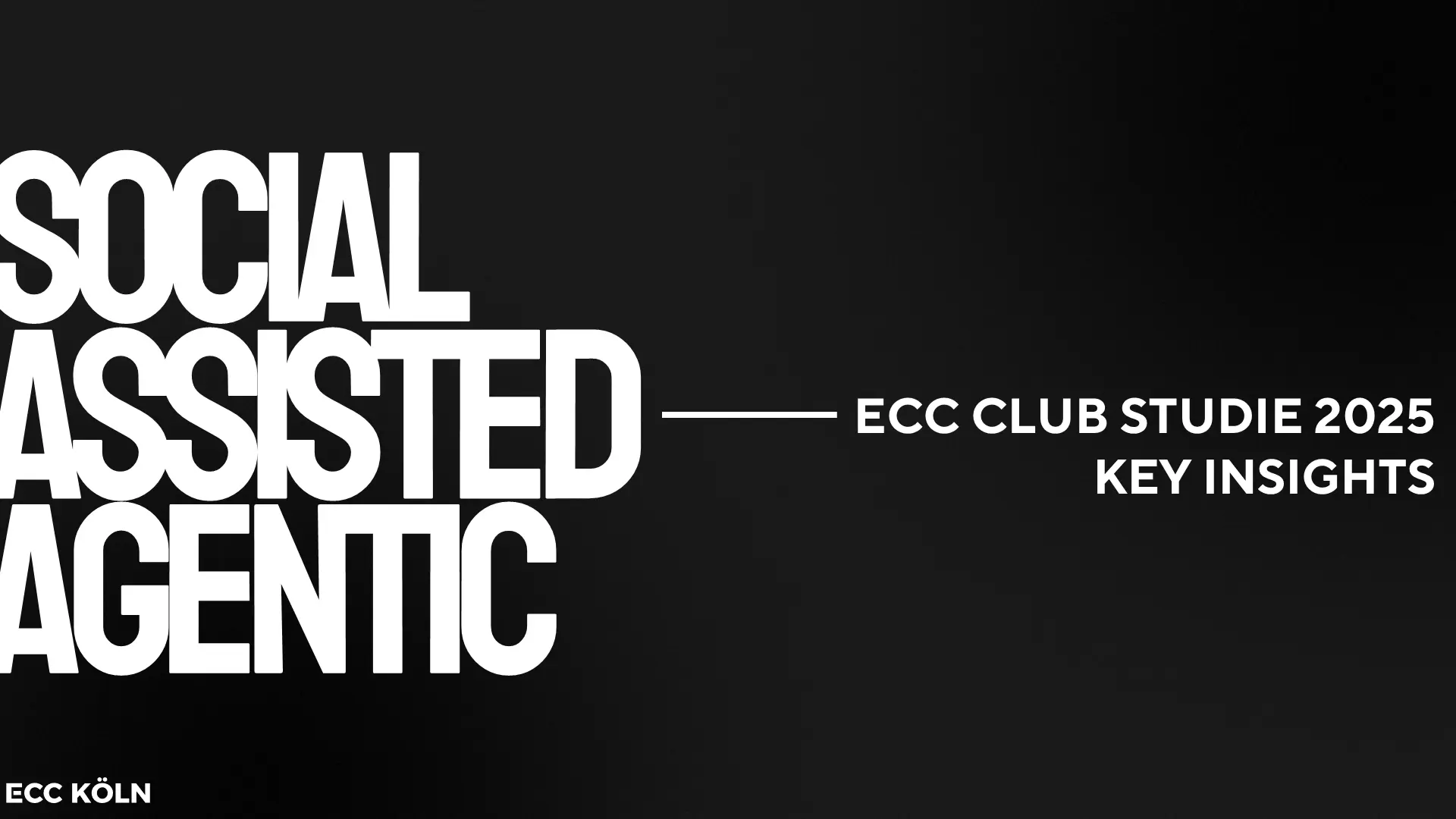 ECC Club Study 2025 - Key Insights