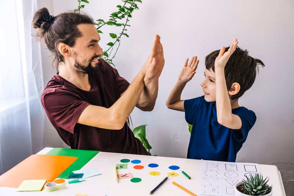Child in ABA therapy in Arizona