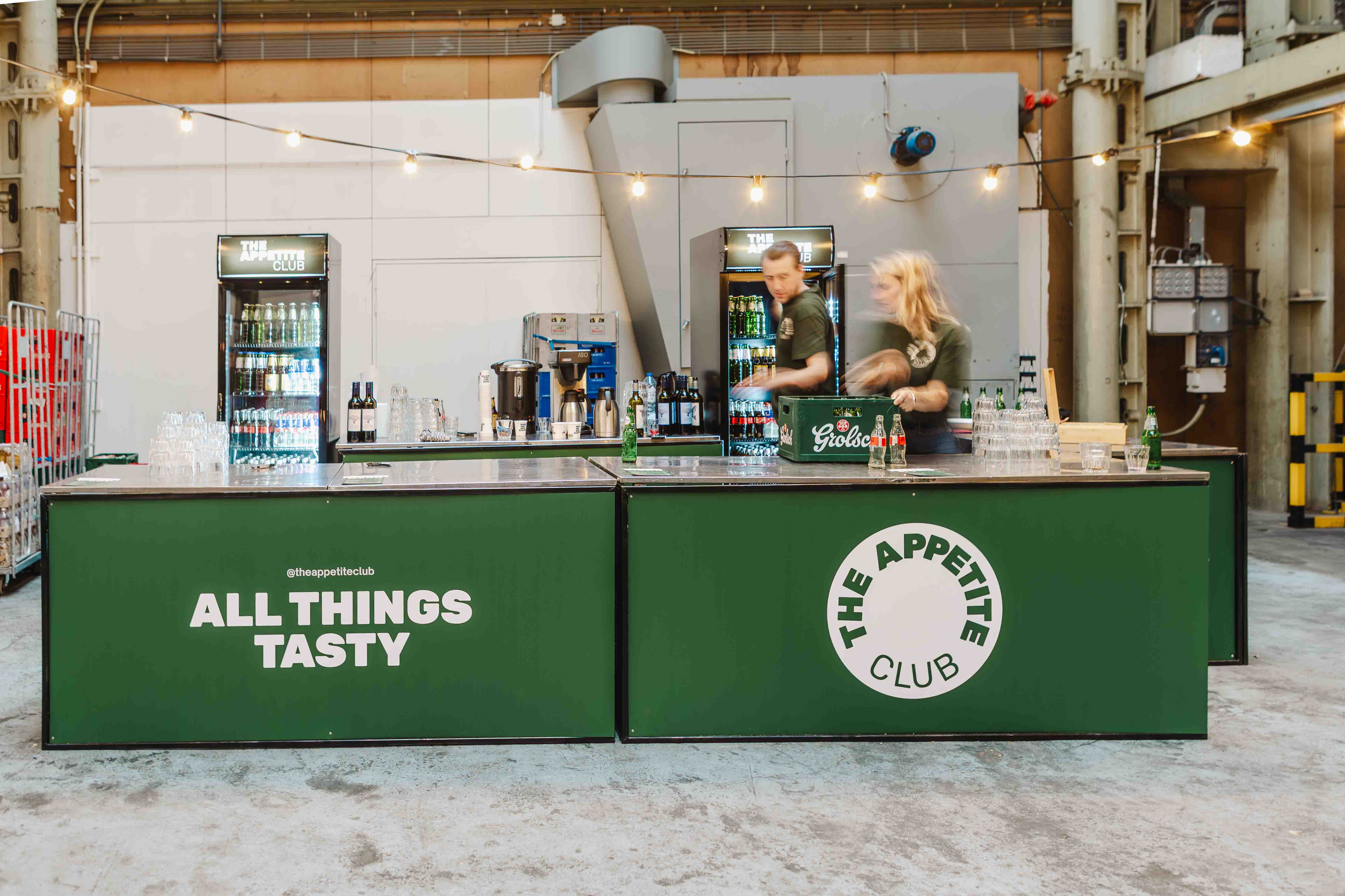 Eventcatering door The Appetite Club: gerechten geserveerd tijdens een zakelijk evenement in Rotterdam
