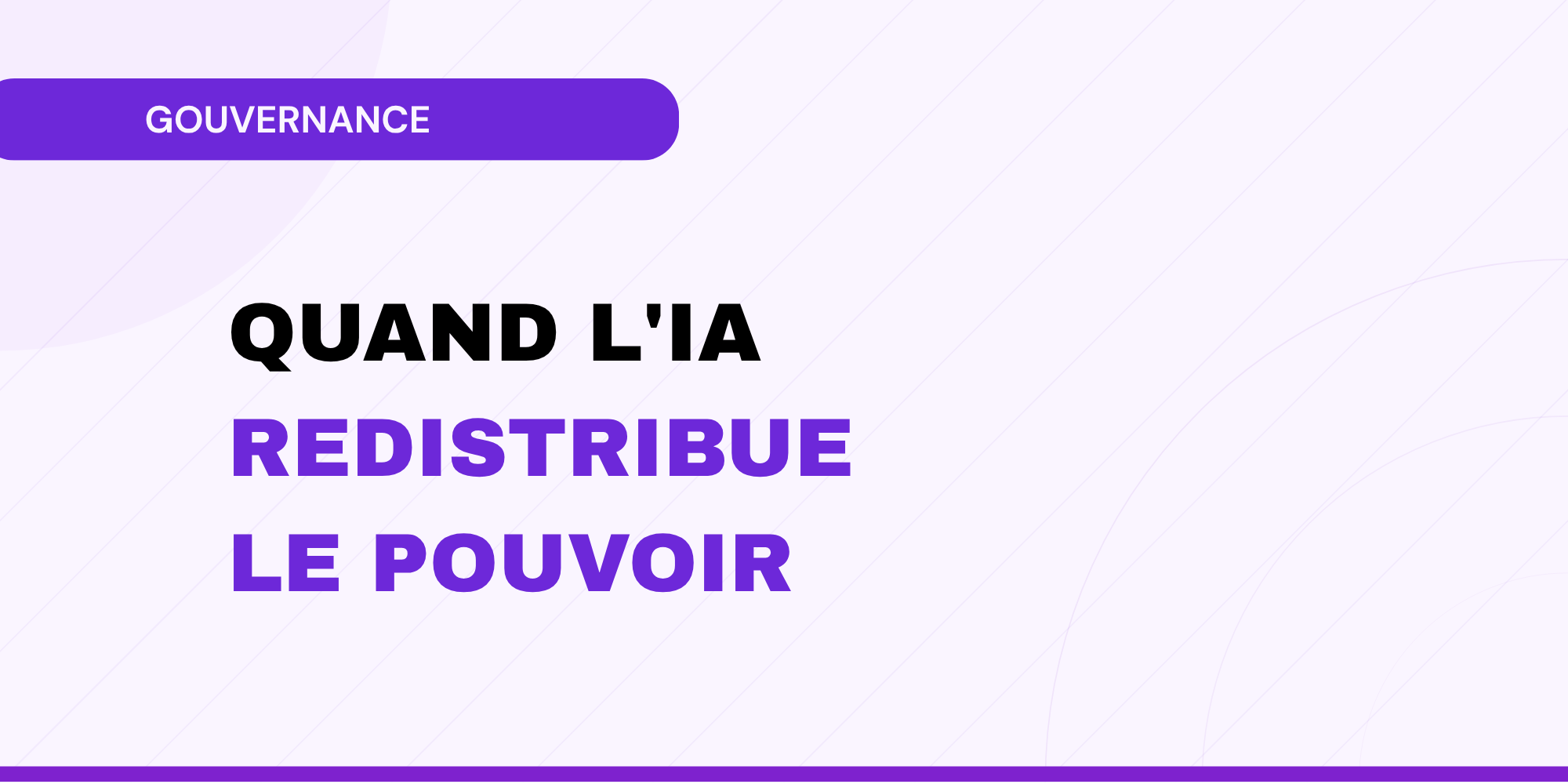 Illustration : quand l'IA redistribue le pouvoir au sein des organisations