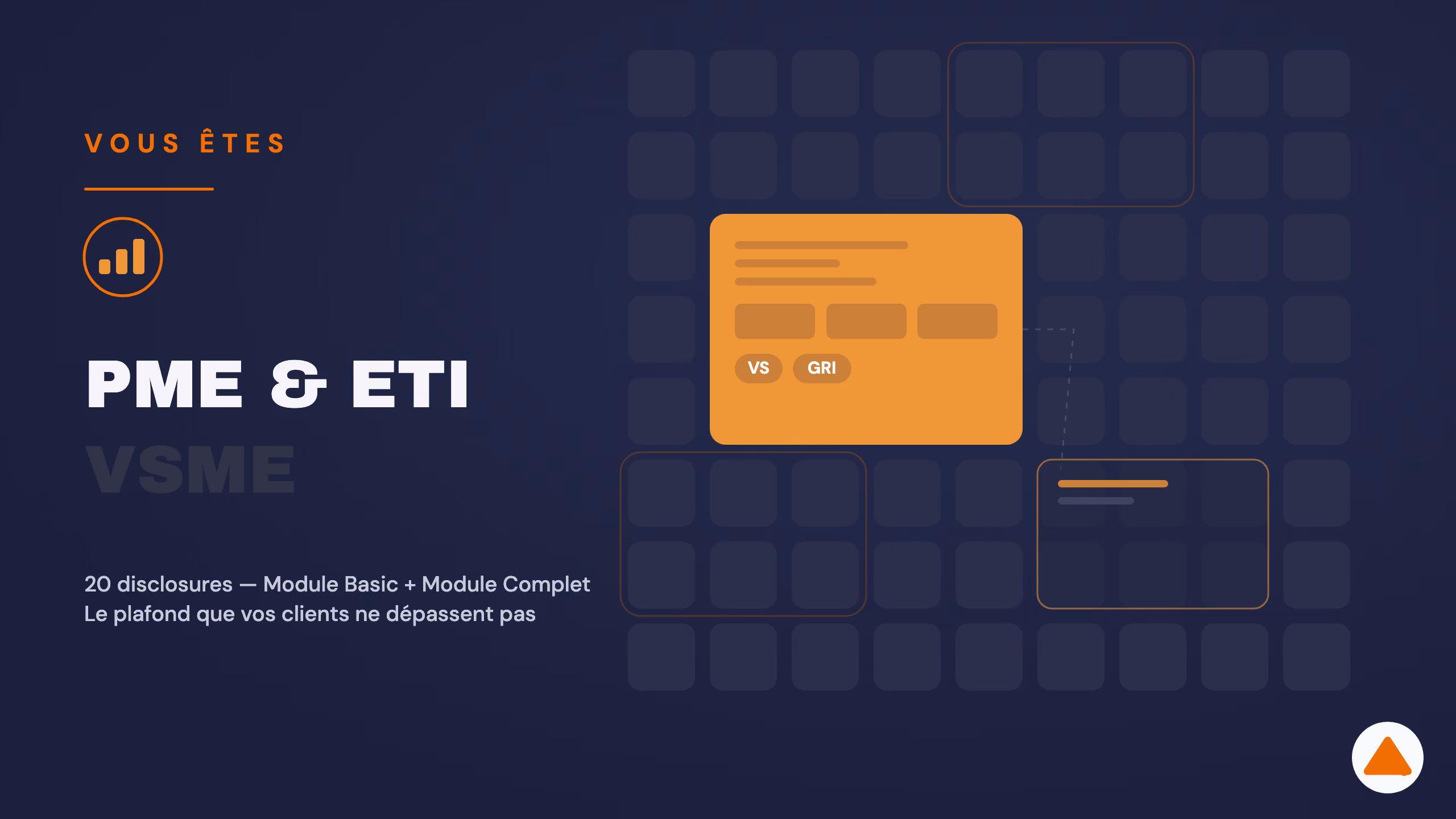 Illustration Harnest pour les PME et ETI — le Voluntary Standard, 20 disclosures, plafond de la chaîne de valeur
