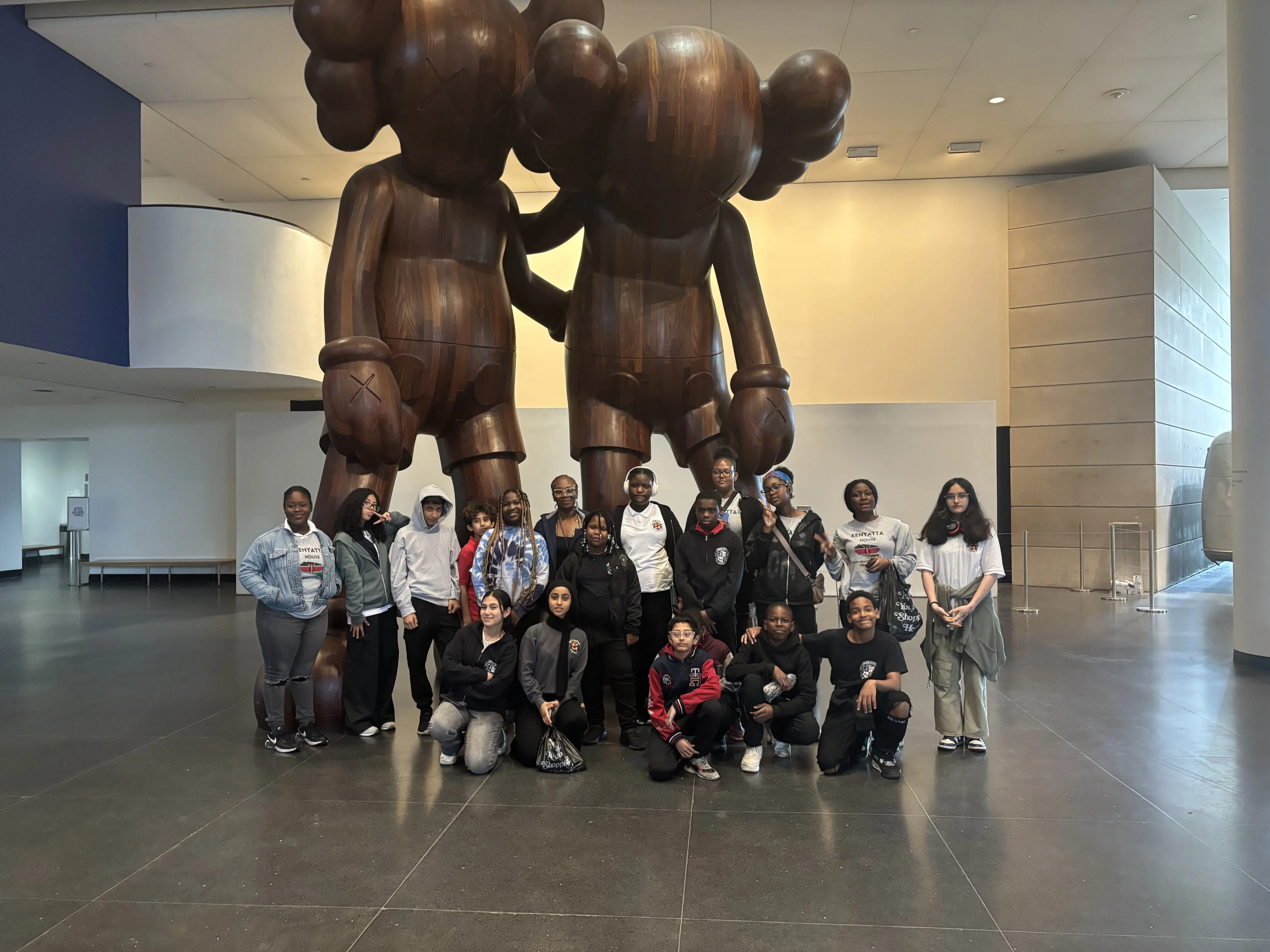 Student band performing onstage