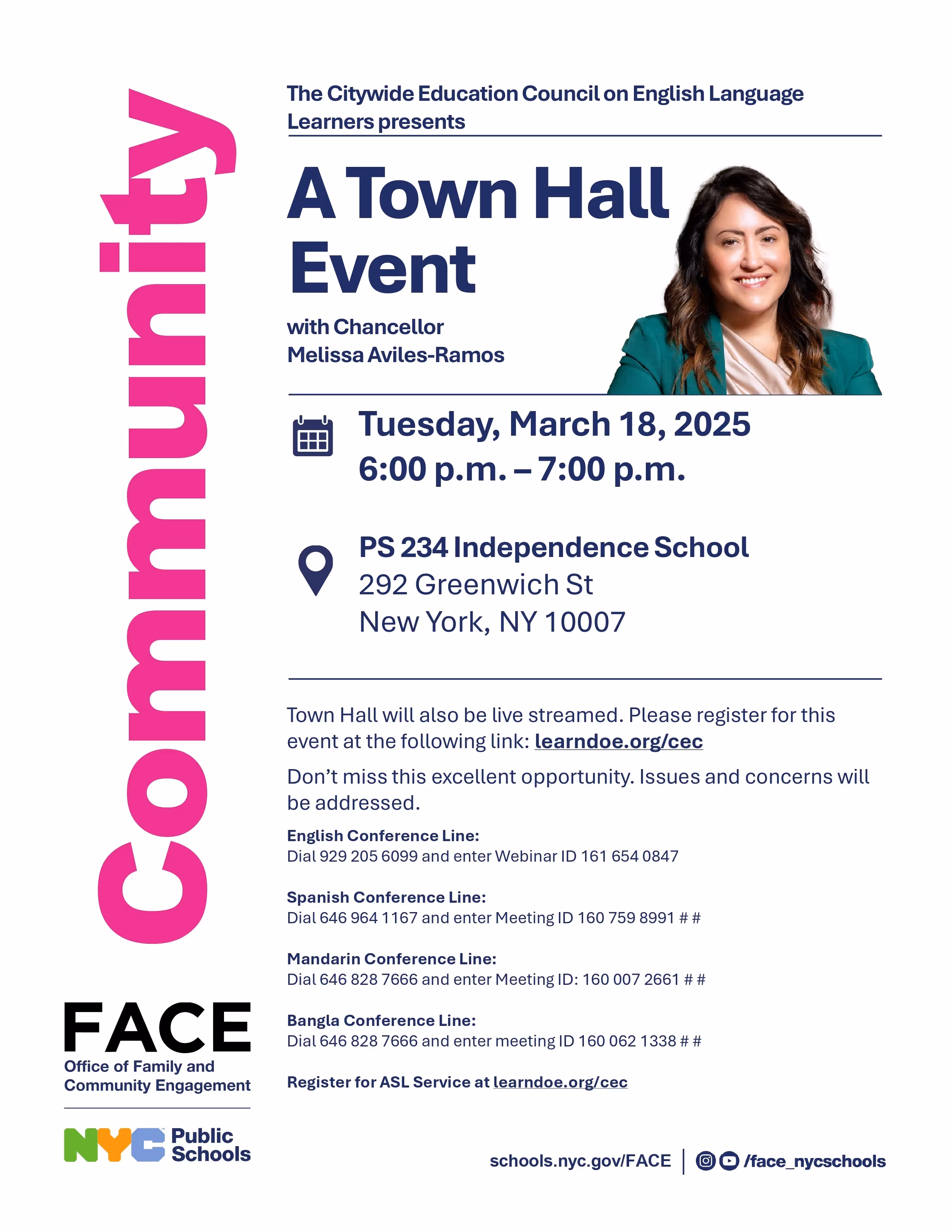A Town Hall Event 