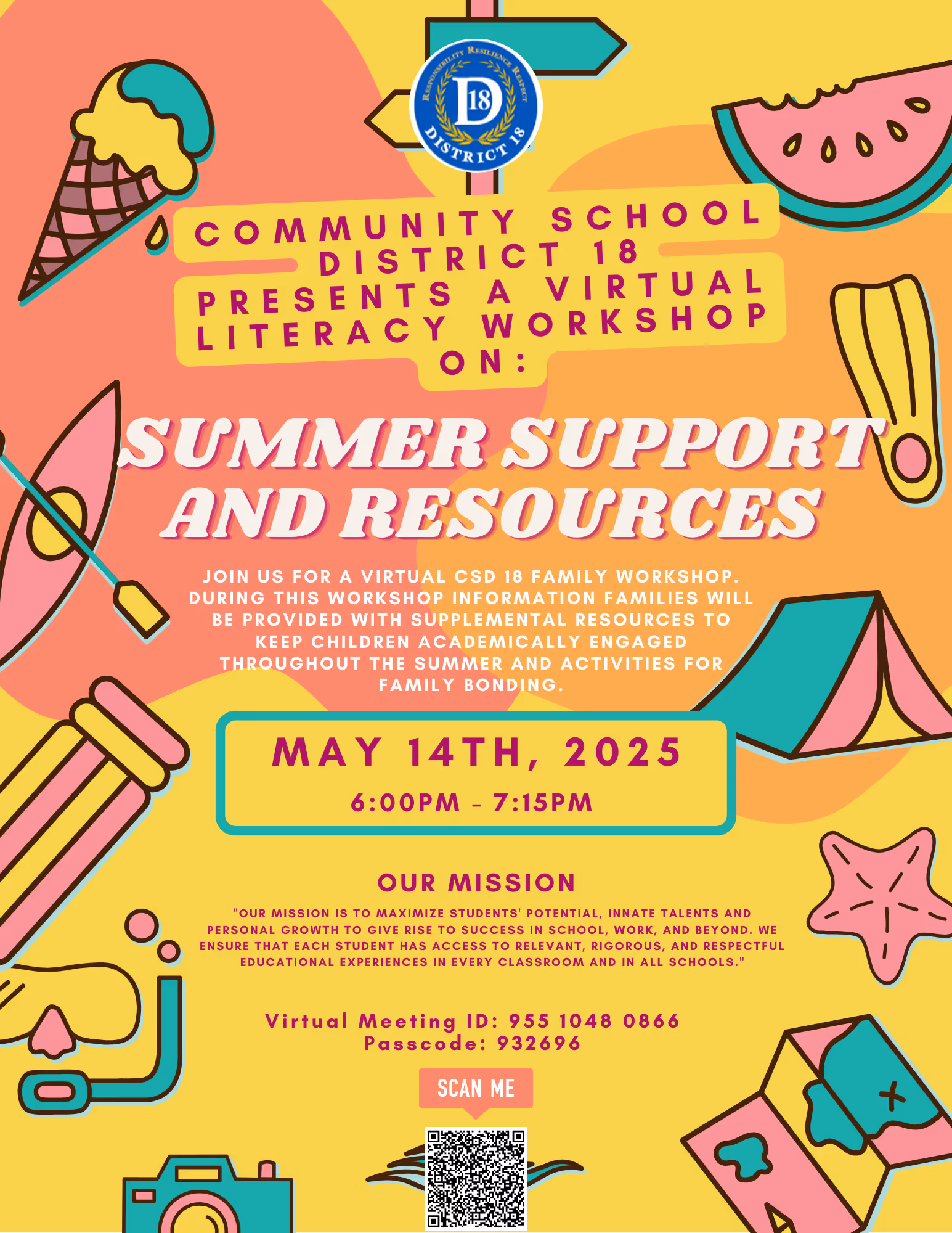 Summer Support And Resources