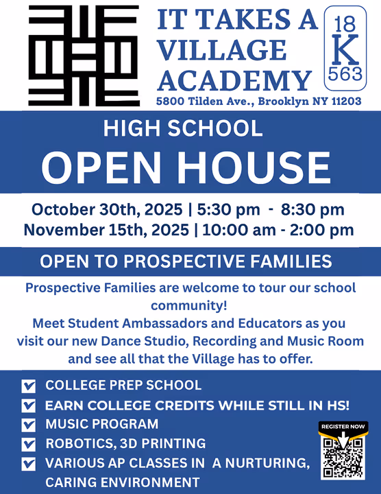 High School Open House 2025