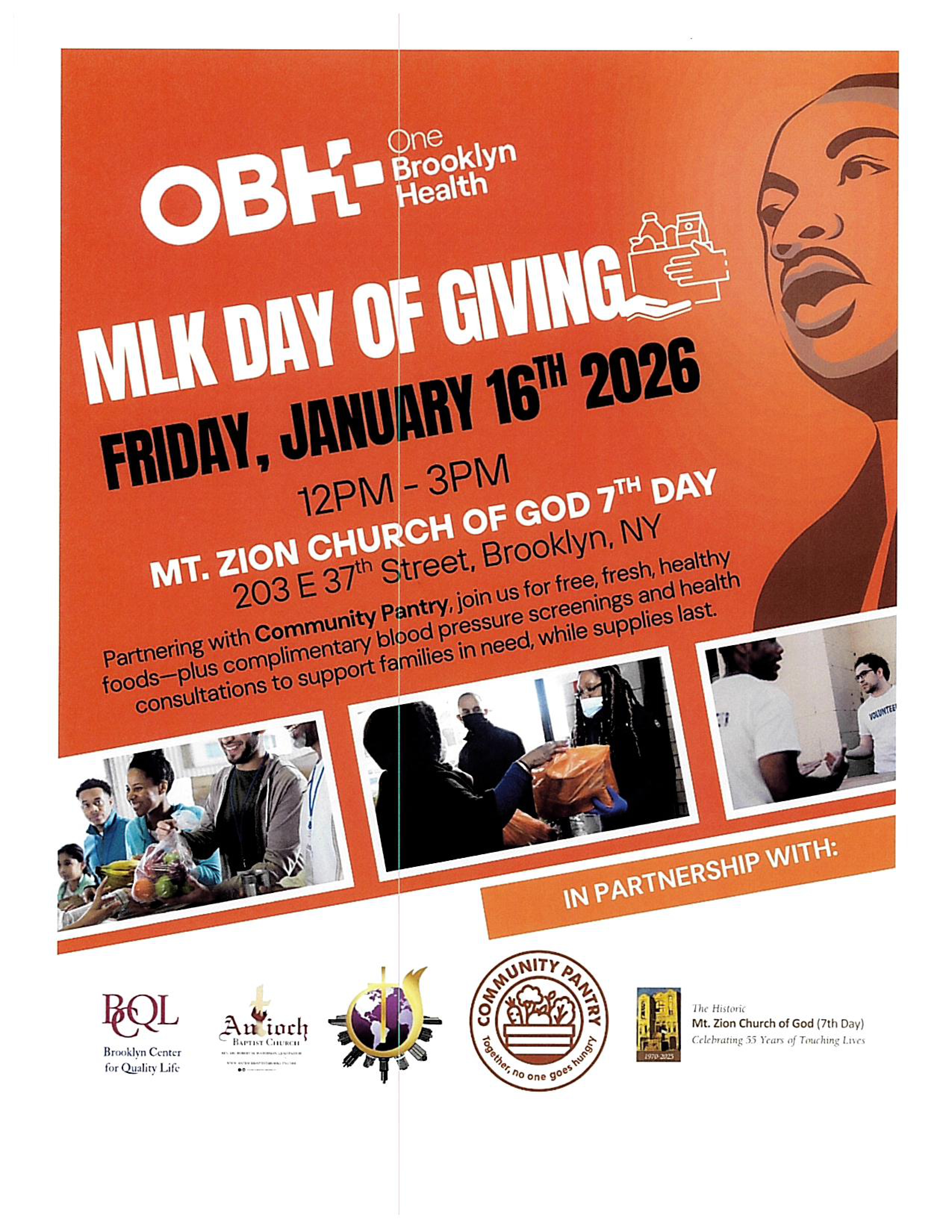 MLK Day Of Giving