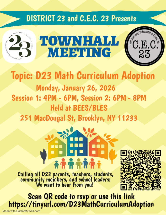 Townhall meeting flyer