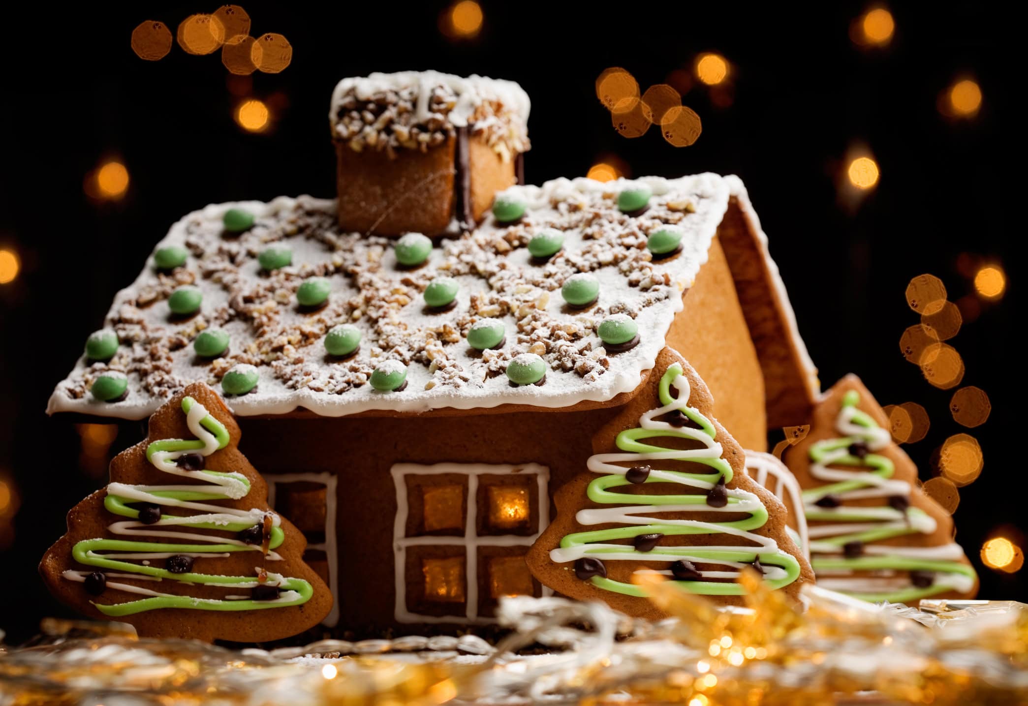 Christmas gingerbread house 