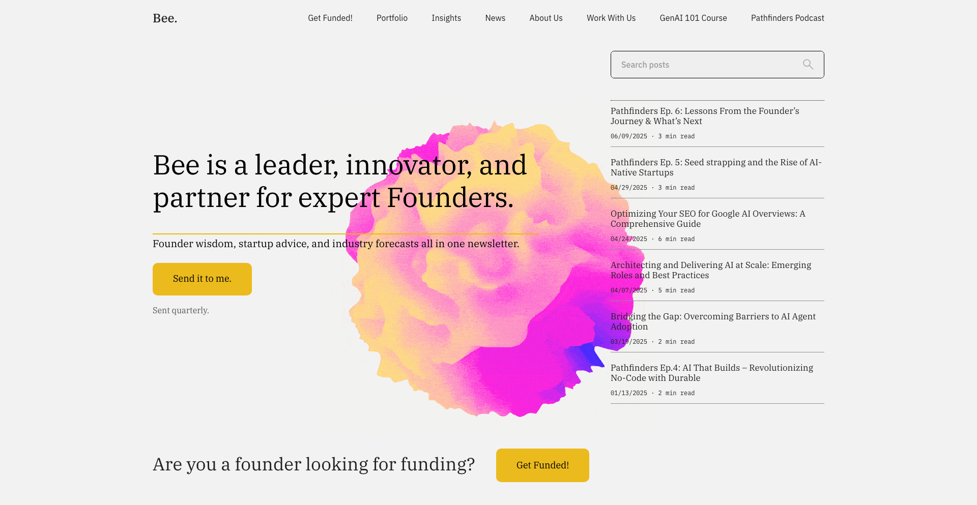 Image of Bee Partners - Top VCs in AI