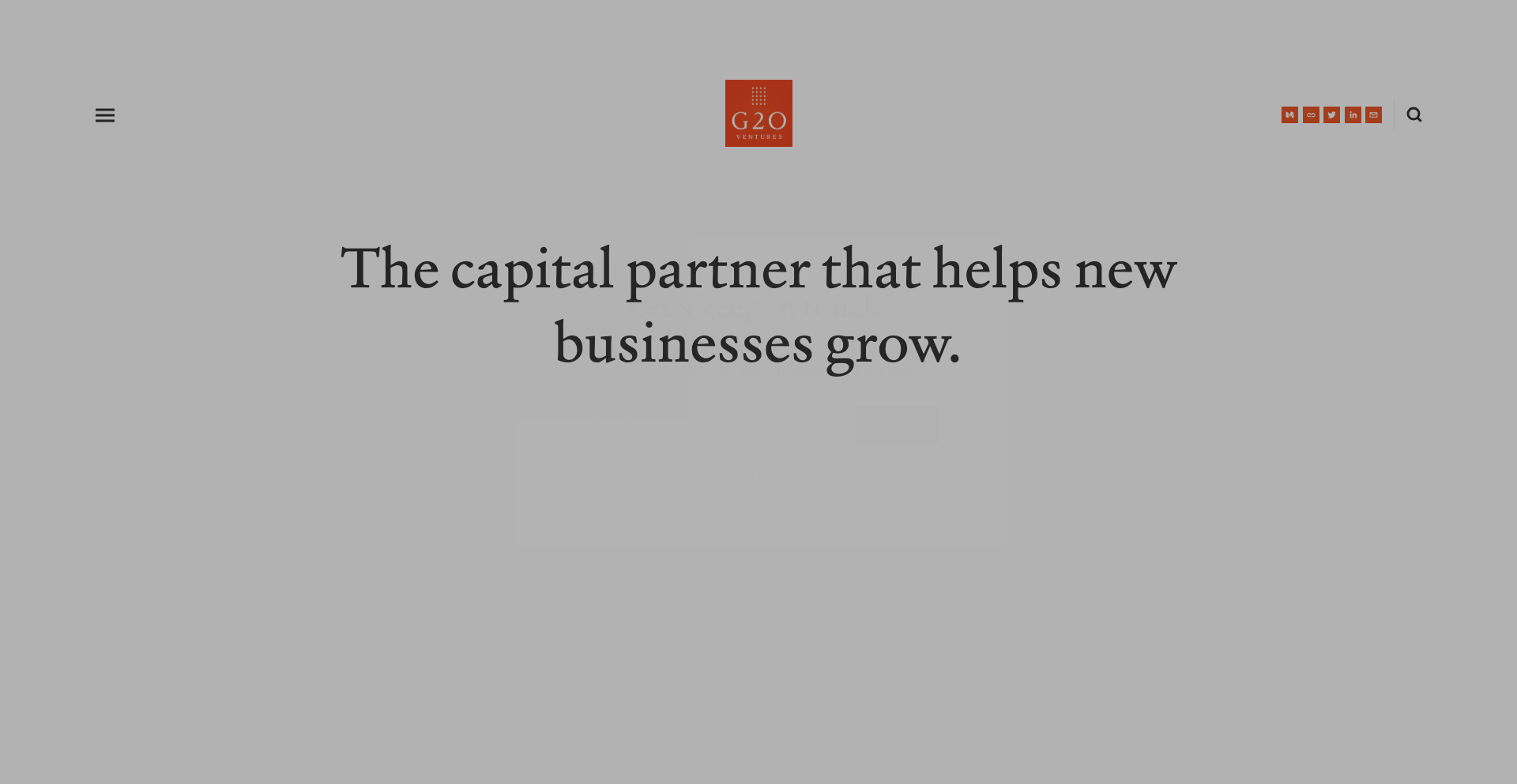 Image of G20 Ventures - Top VCs in Consumer
