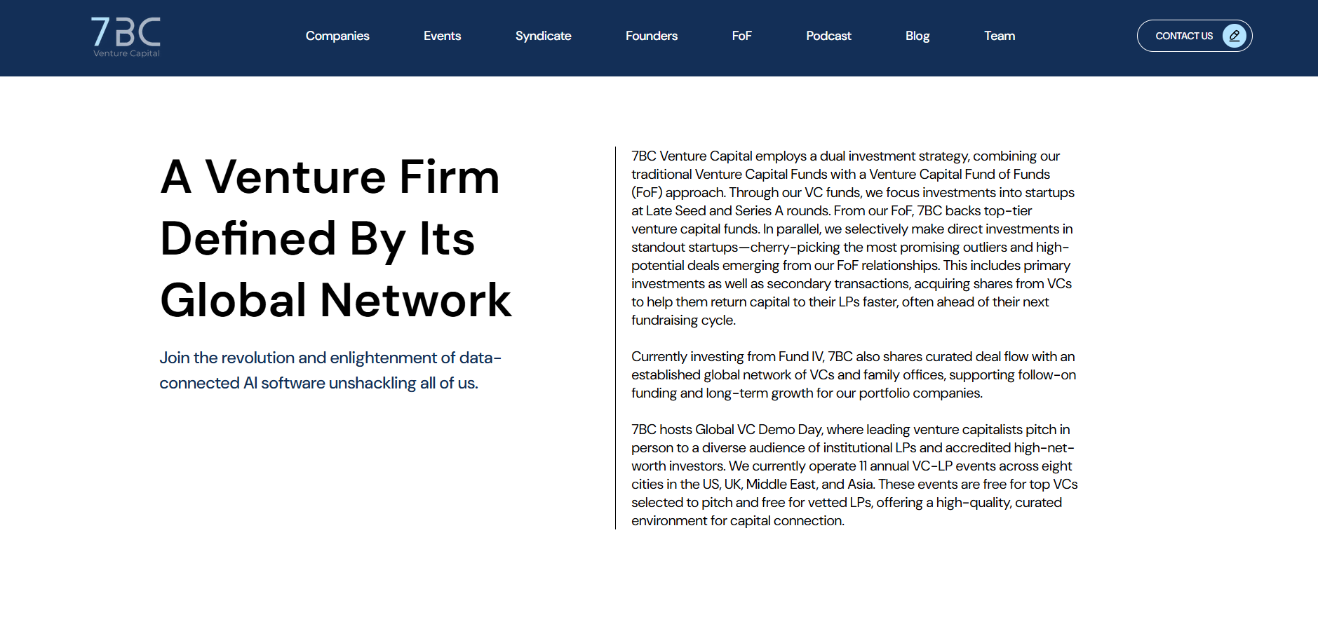 Image of 7BC Venture Capital - Top VCs in E-Commerce
