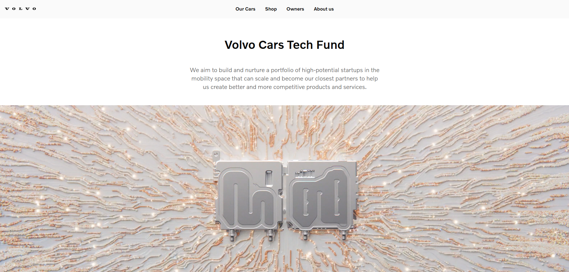 Image of Volvo Cars Tech Fund - Top VCs in Logistics