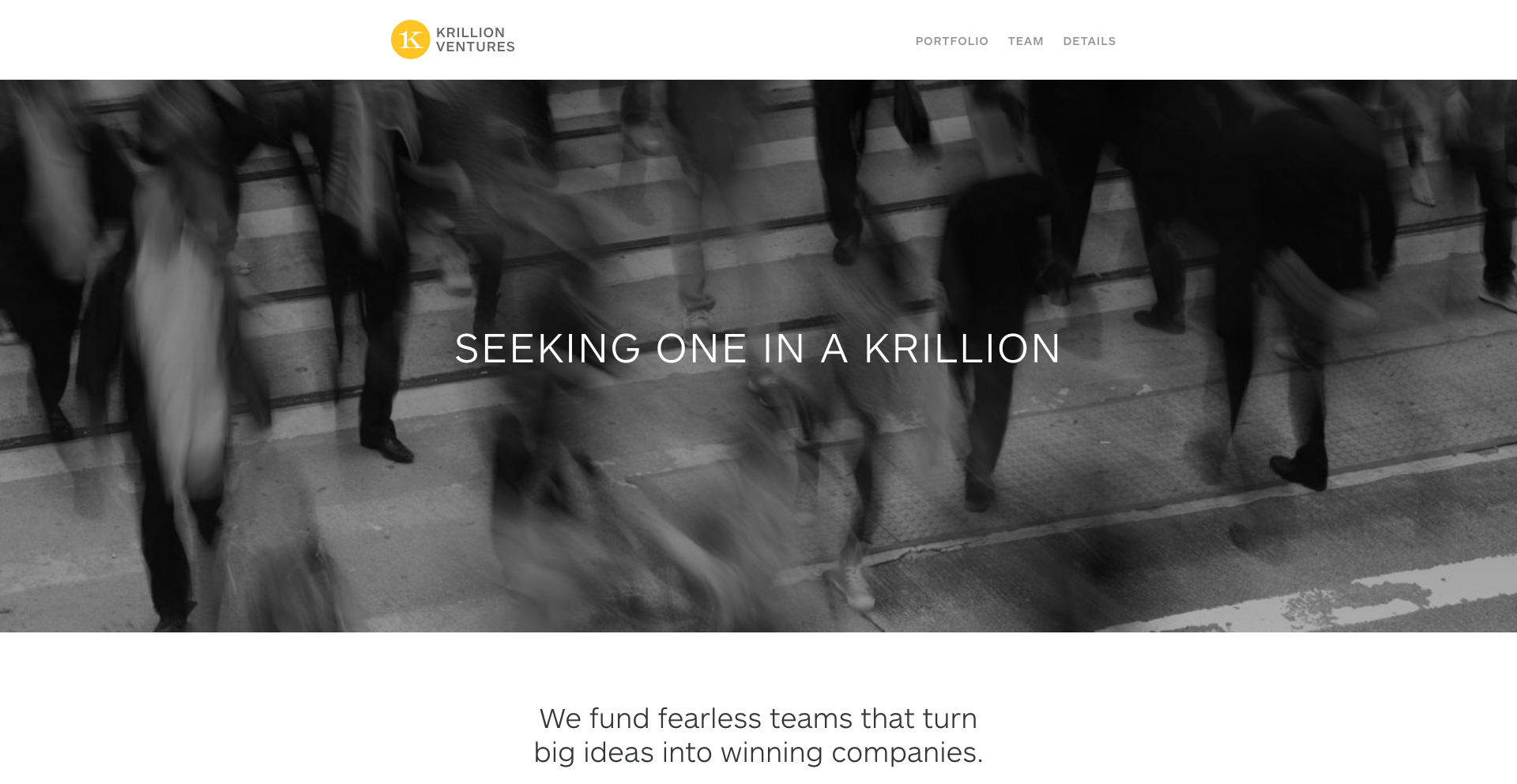Image of Krillion Ventures - Top VCs in Wellness