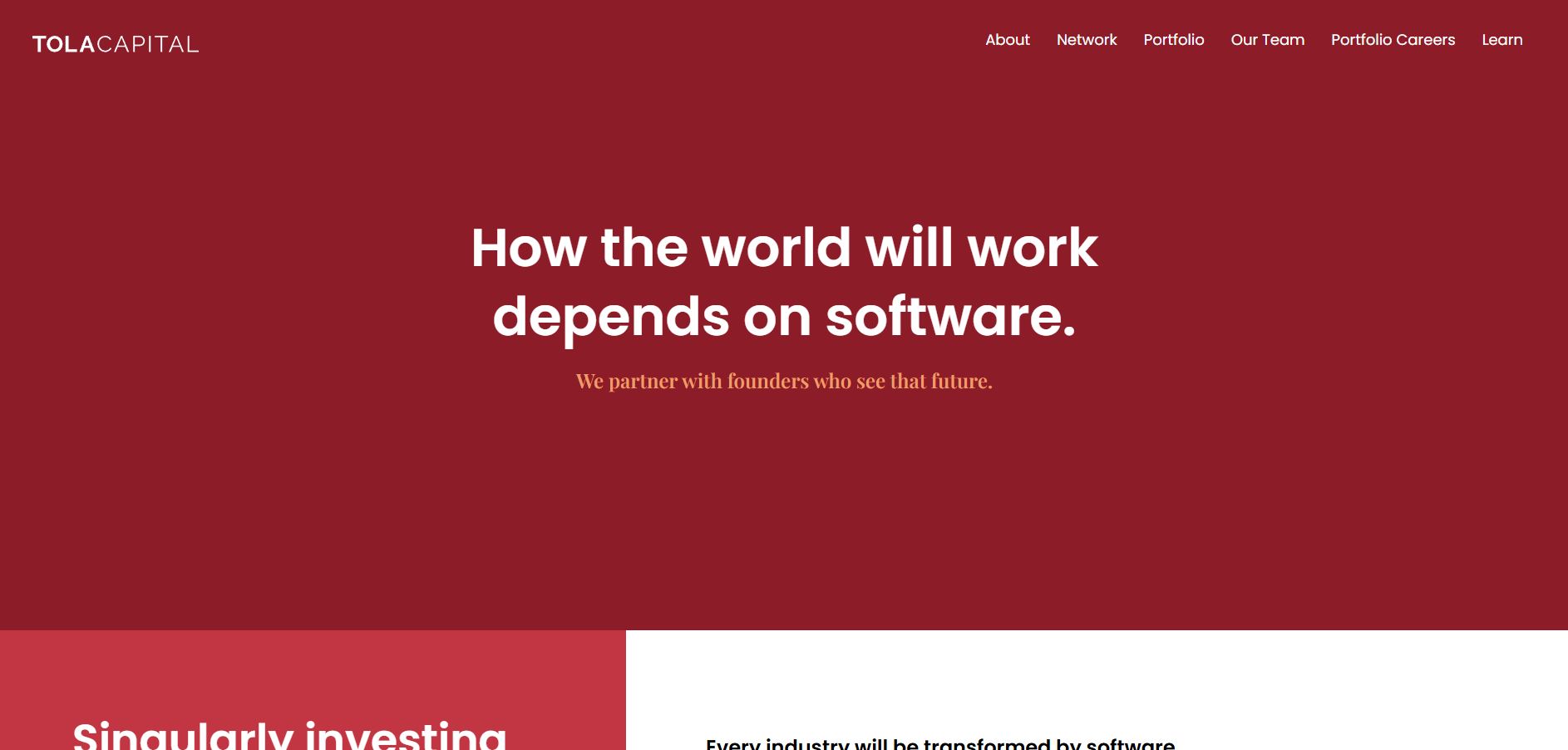 Image of Tola Capital- Top VCs in Enterprise Software