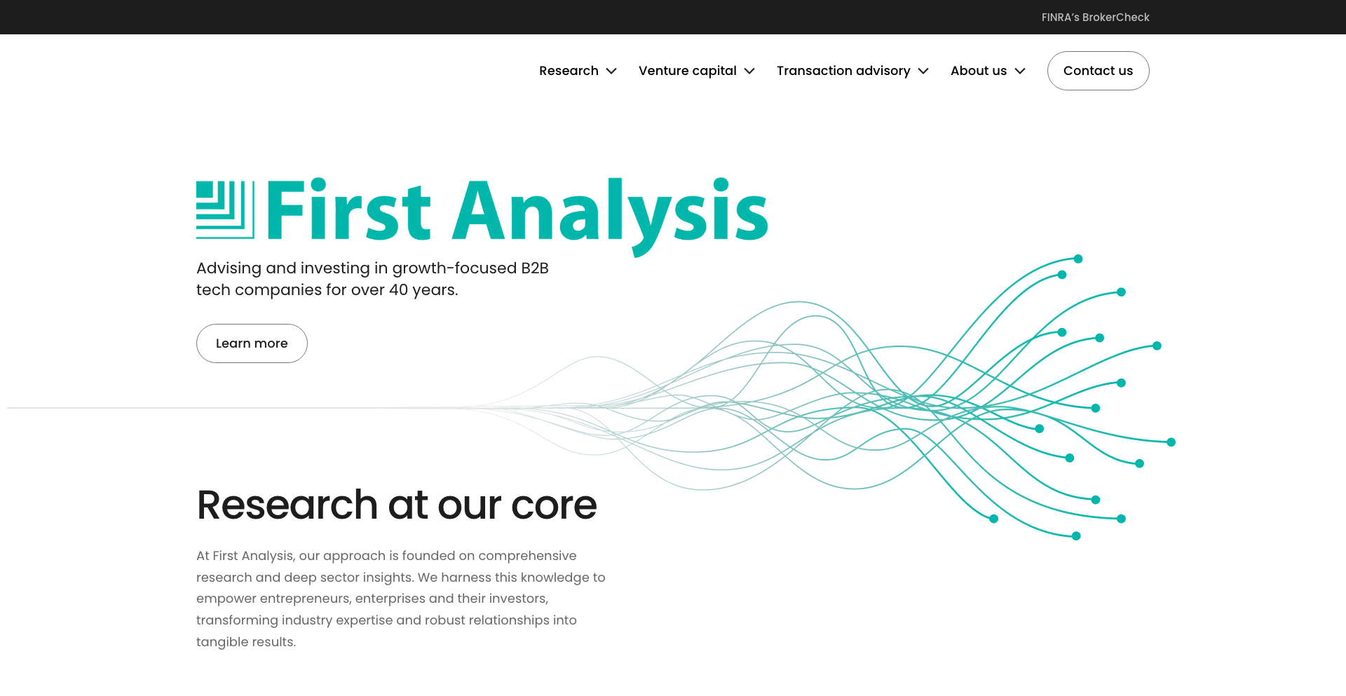 Image of First Analysis - Top VCs in Banking