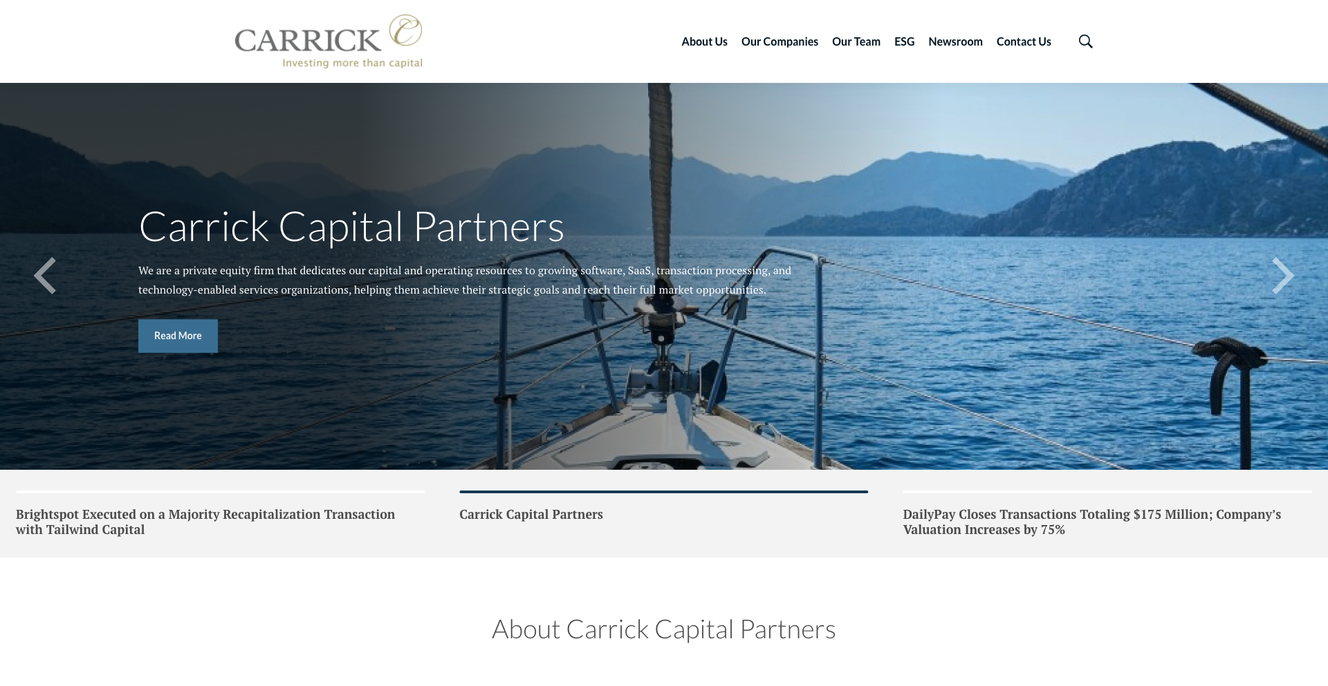 Image of Carrick Capital Partners - Top VCs in Banking