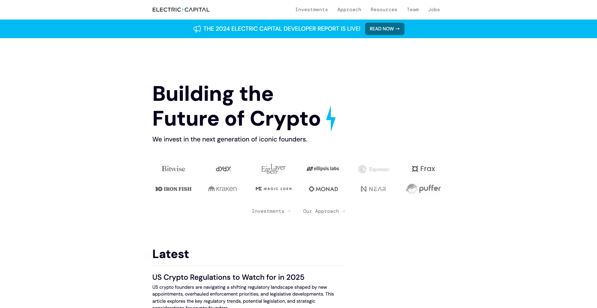 Image of Electric Capital - Top VCs in Cryptocurrency