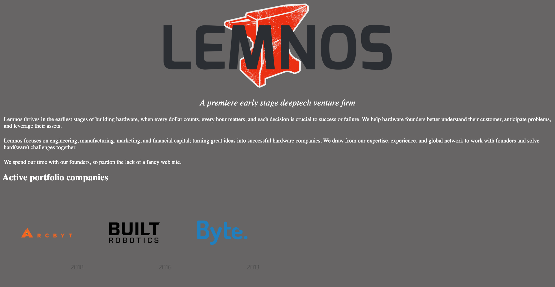 Image of Lemnos VC - Top VCs in Financial Exchanges