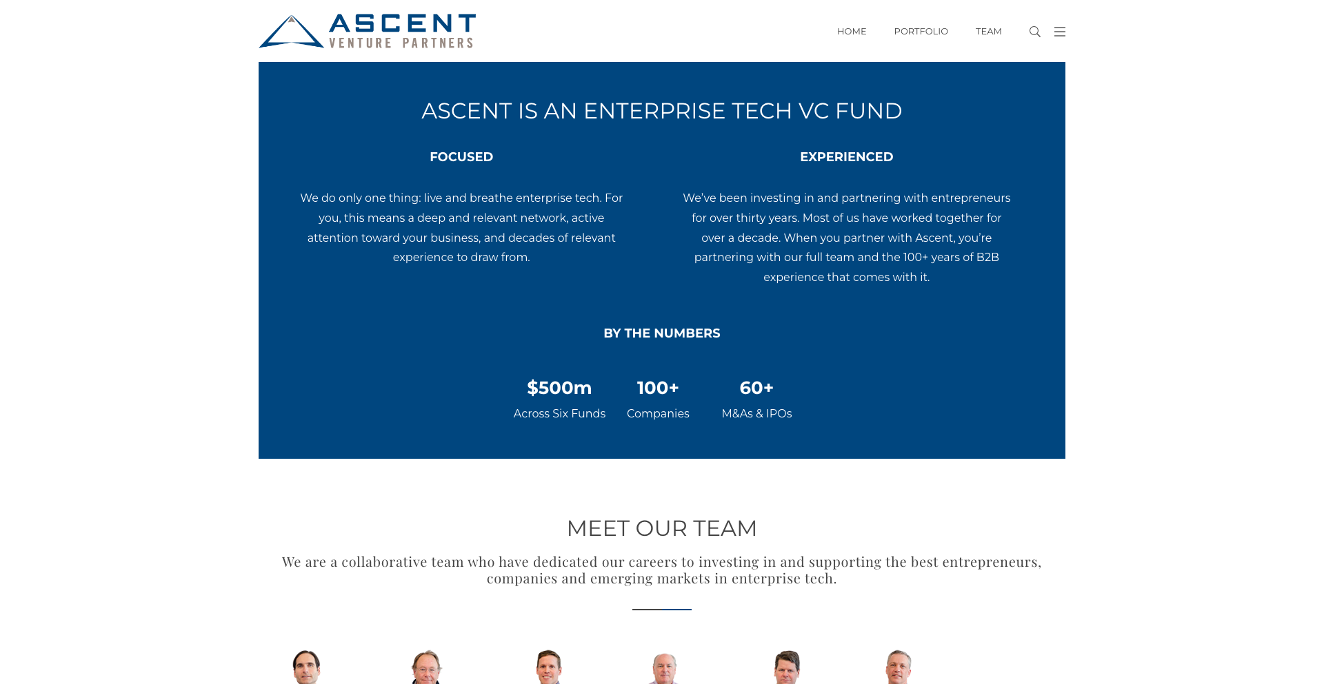 Image of Ascent Venture Partners - Top VCs in Security