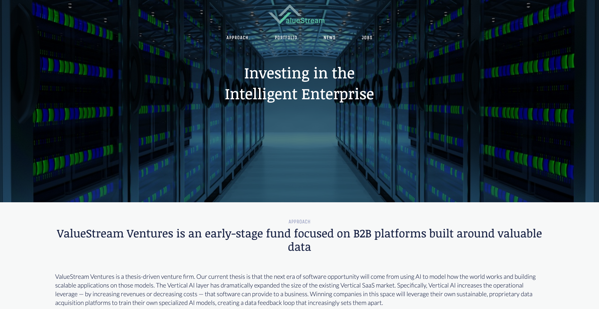 Image of ValueStream Ventures - Top VCs in Analytics