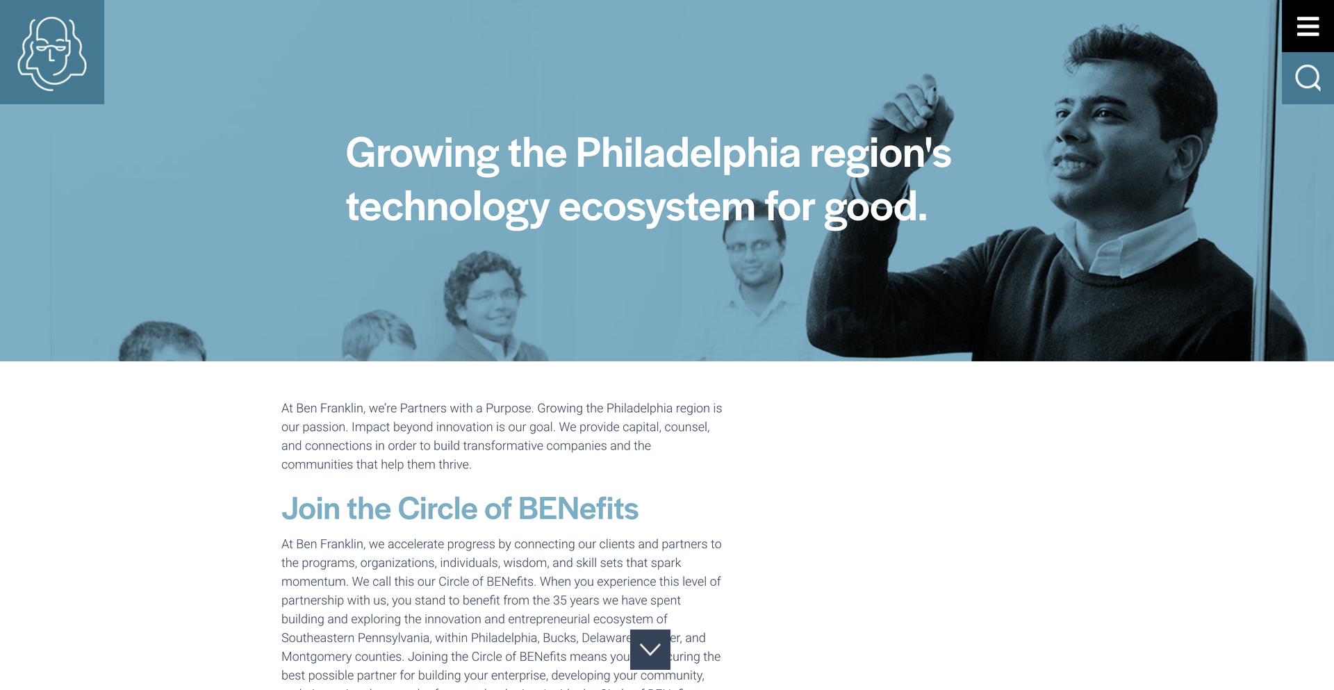 Image of Ben Franklin Technology Partners of Southeastern Pennsylvania - Top VCs in Govtech