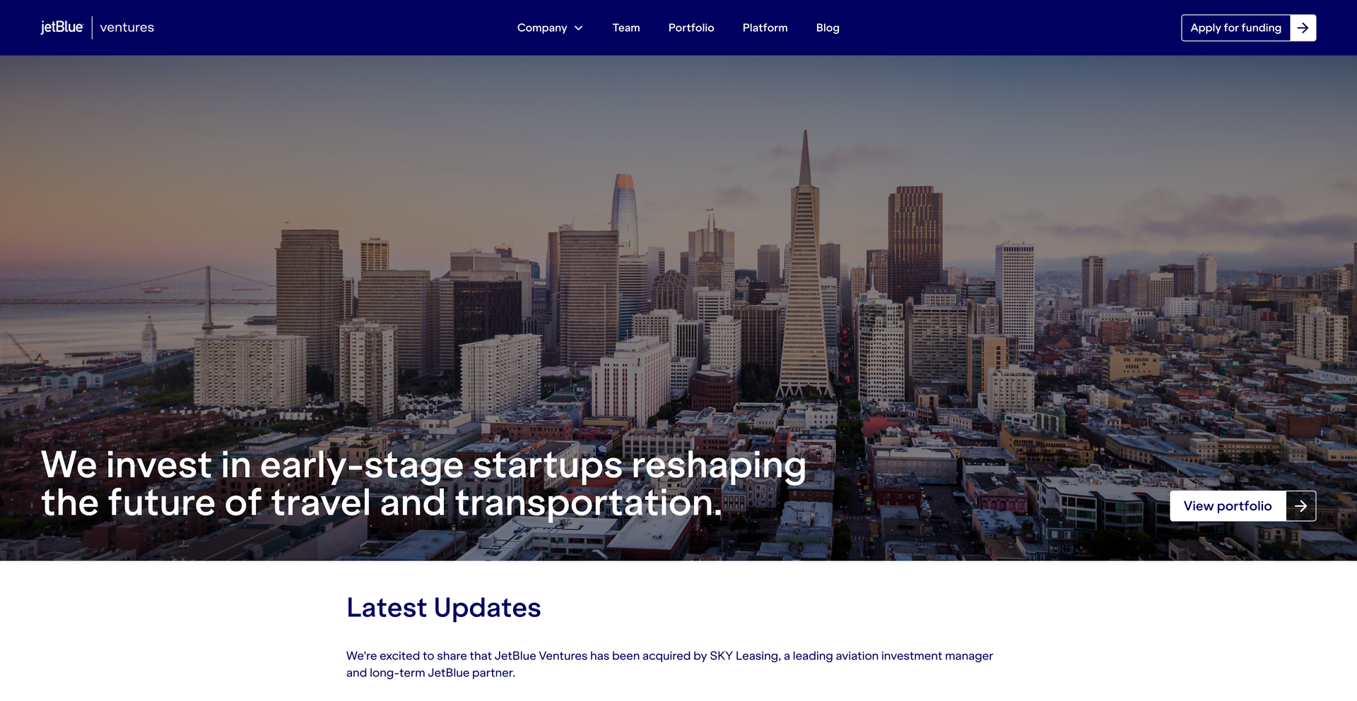 Image of JetBlue Ventures - Top VCs in Aerospace
