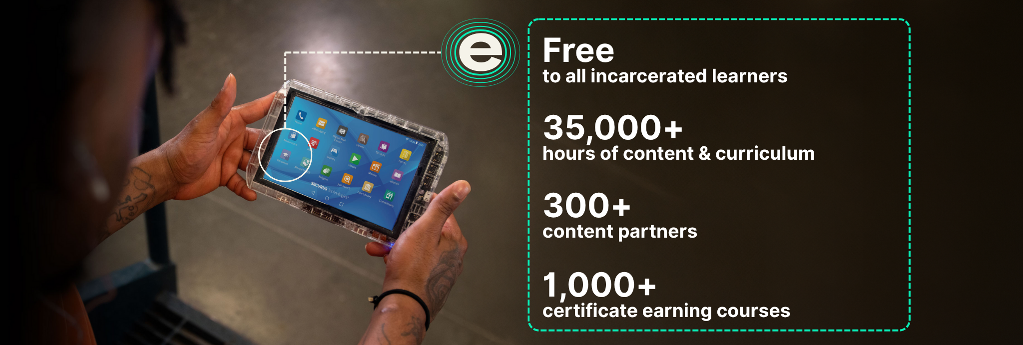 National reach, individual change: How Securus and Edovo are transforming access to learning