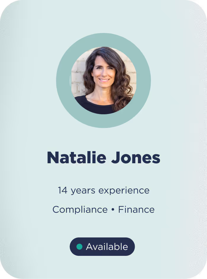 Natalie Jones mock badge