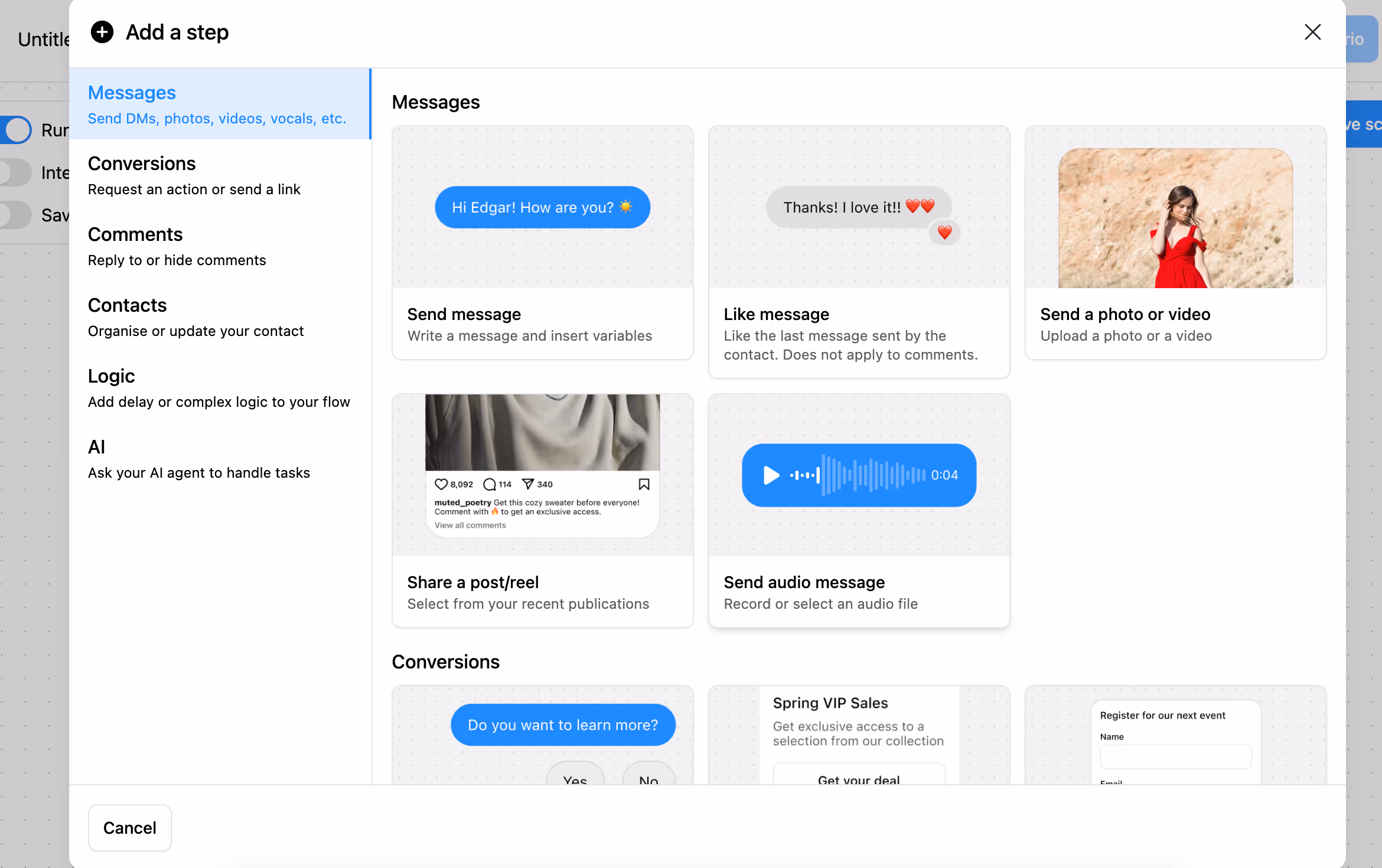 automation triggers inro