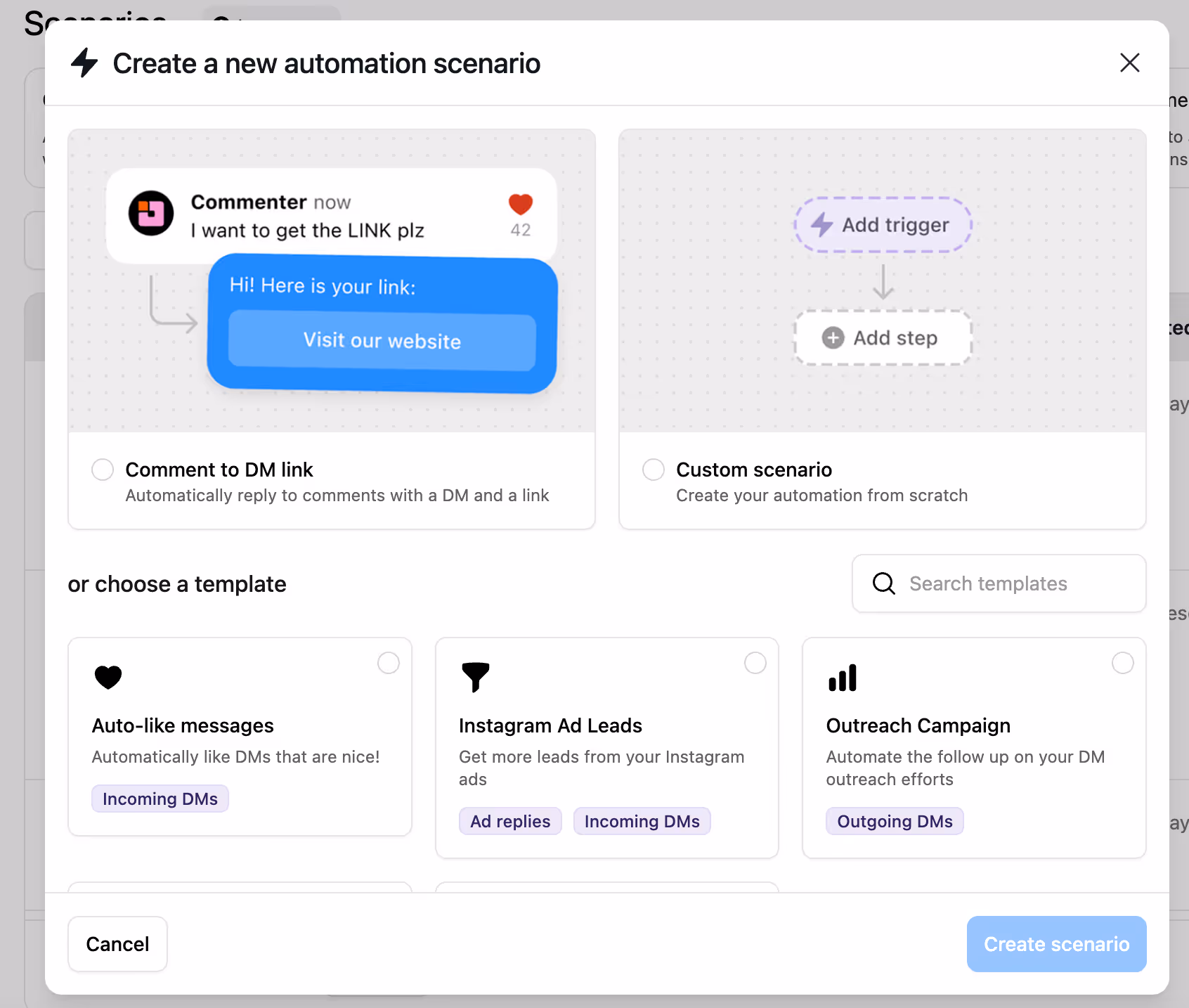 simplest instagram automation 