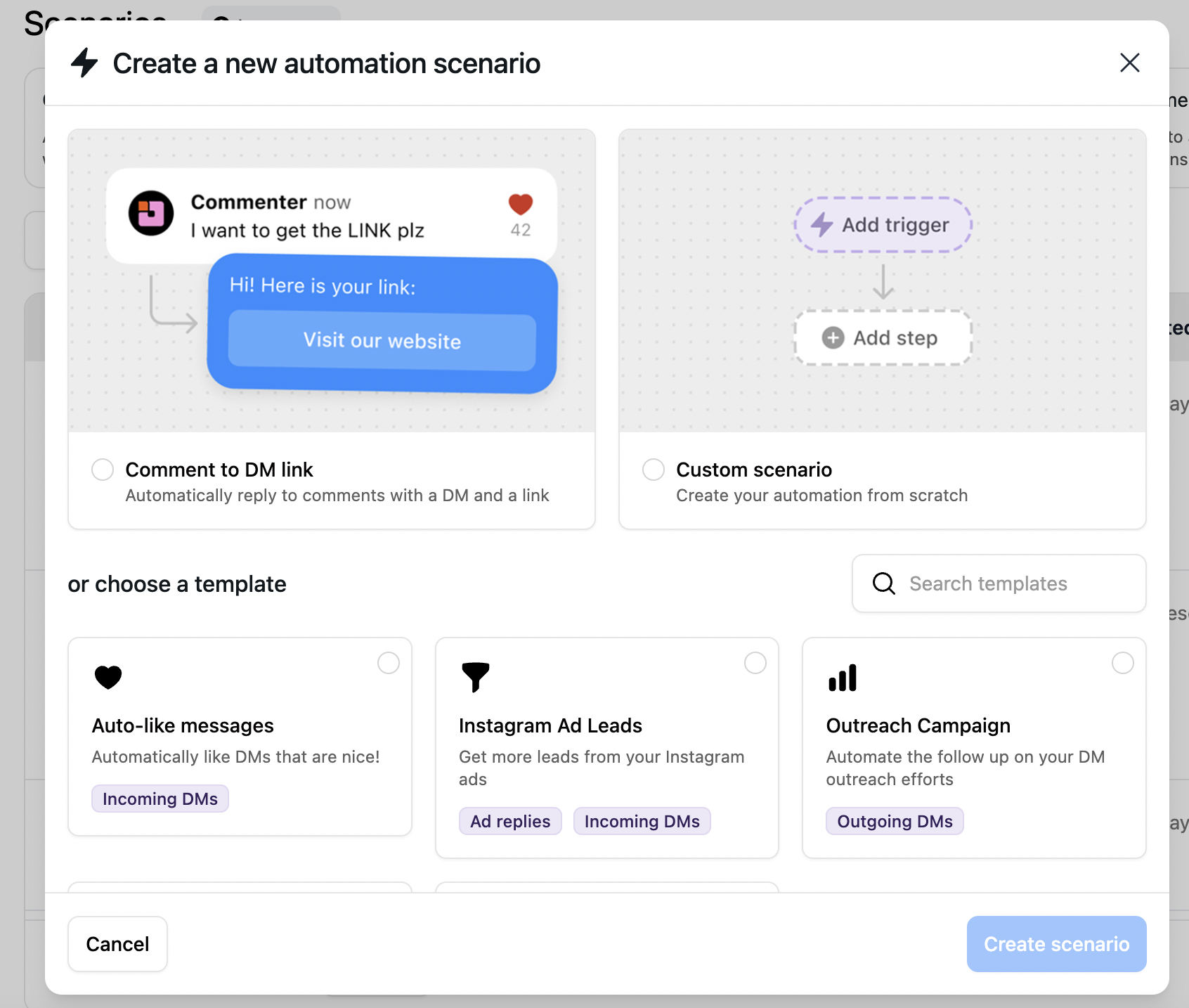 simplest instagram automation 