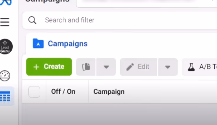 create meta ads campaign