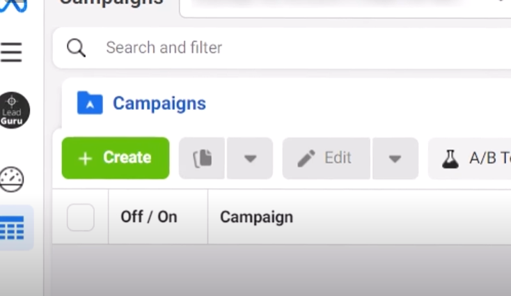 create meta ads campaign